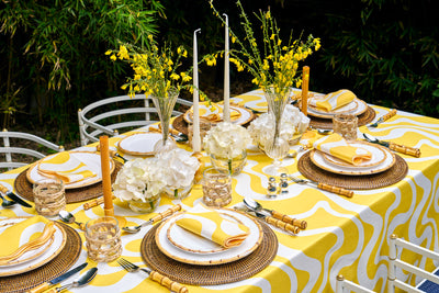 Doris in Yellow Tablecloth